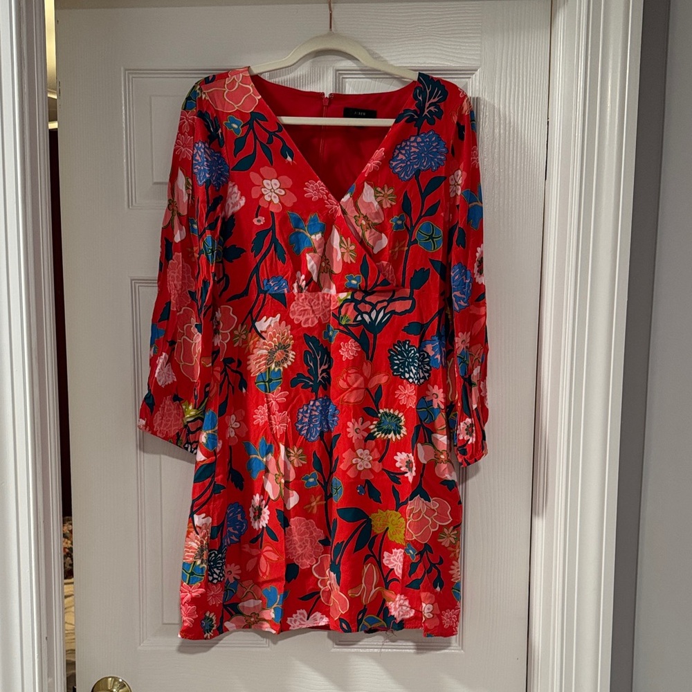 J. Crew Red dress